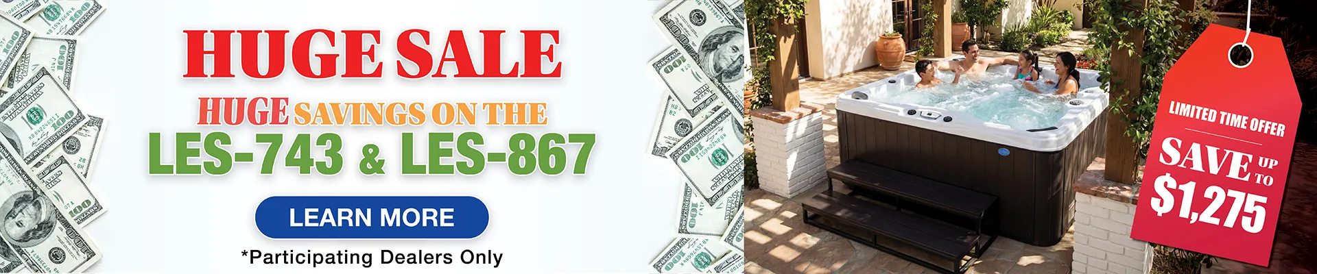 Calspas hot tub being used in a family setting - Cincinnati