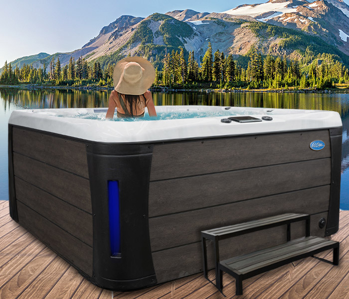 Calspas hot tub being used in a family setting - hot tubs spas for sale Cincinnati